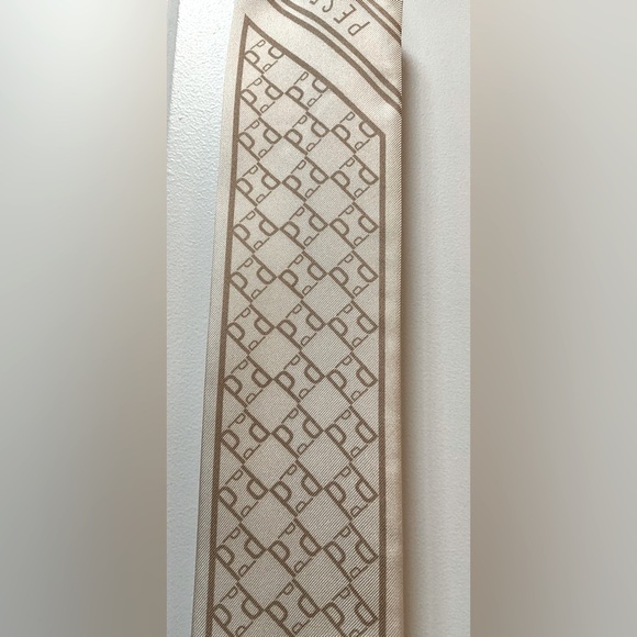 Peserico Italian Silk Hair Scarf - Picture 4 of 6